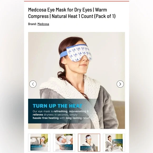 🤩 Medcosa Moist Heated Eye Mask - Picture 10 of 11